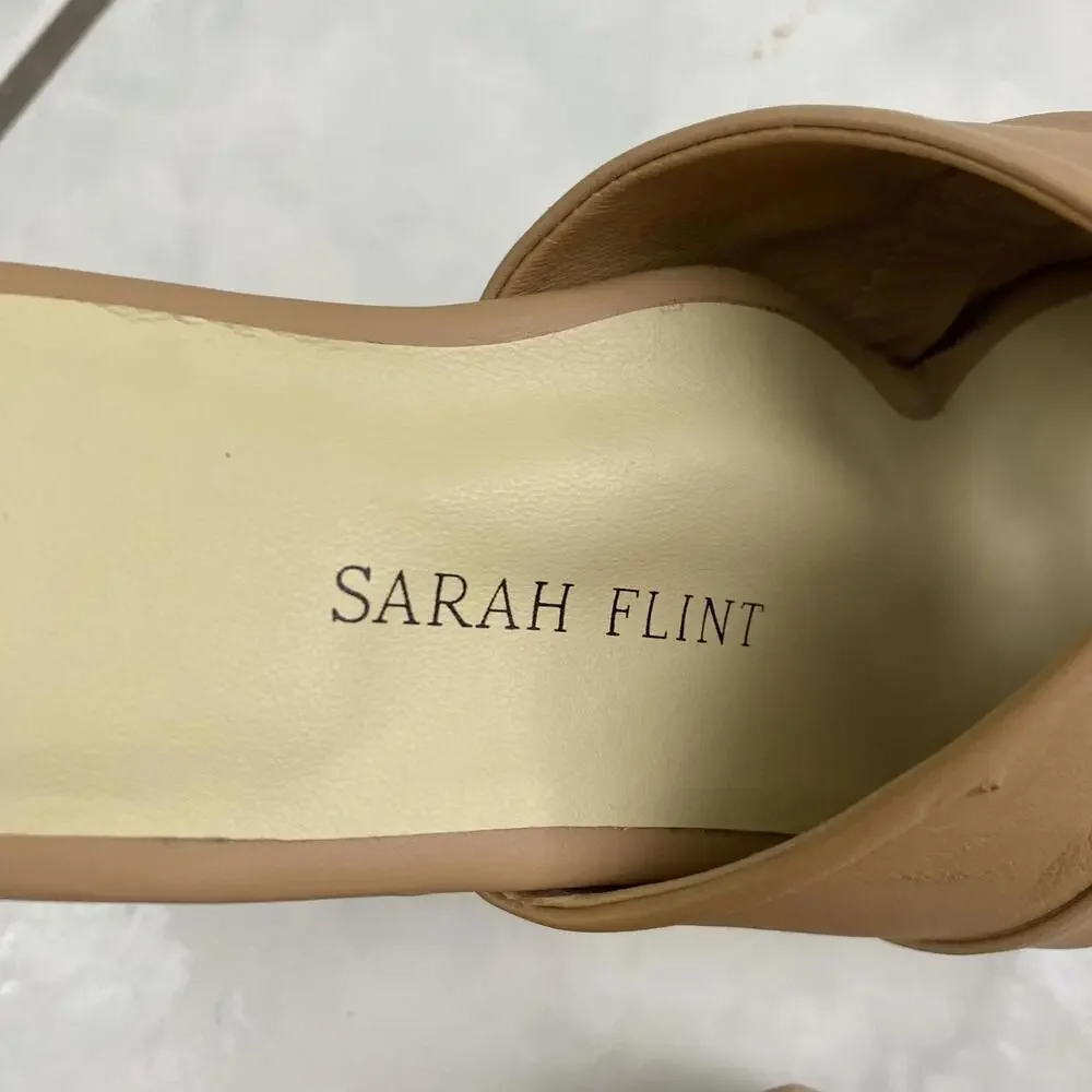 SARAH FLINT the perfect Arabesque wedge heel sz 5.5